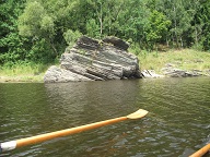 Schichten im Gestein