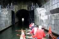 Tunnel aus der Schleuse