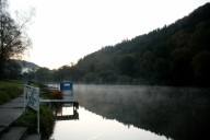 Nebel auf der Lahn