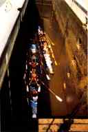 Sportbootschleuse auf der Mosel