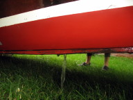 Wasser l&auml;uft ab