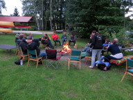 Lagerfeuer in Zechlin