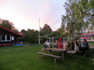 Grillen am Bootshaus