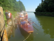 Auguste in der Schlange